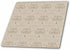 3dRose Chic Cream Chandeliers 8 Inch Ceramic Tile