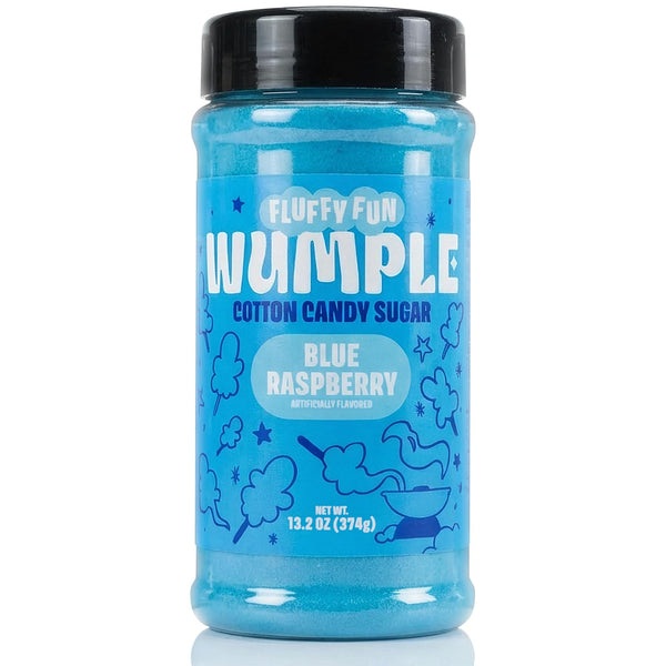 Wumple Blue Cotton Candy Sugar Flavored Floss Sugar for Cotton Candy Machines,