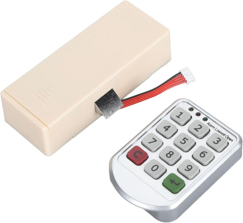Digital Electronic Coded Lock Keyless Entry Cabinet Password Lock Keypad Lock for Wardrobe Shoe Cabinet Bedside Table