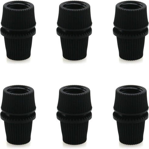 HJGarden 20pcs Black Dining Chandelier Cord Plastic Buckle Lamp Head Fixed Cord Locker