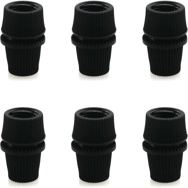 HJGarden 20pcs Black Dining Chandelier Cord Plastic Buckle Lamp Head Fixed Cord Locker