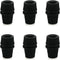 HJGarden 20pcs Black Dining Chandelier Cord Plastic Buckle Lamp Head Fixed Cord Locker