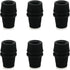 HJGarden 20pcs Black Dining Chandelier Cord Plastic Buckle Lamp Head Fixed Cord Locker