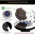 8-LED Bulbs (Set 4) Bell+Howell Disk Lights Deluxe Super Bright Solar-Powered Auto On/Off Outdoor Lighting, Waterproof