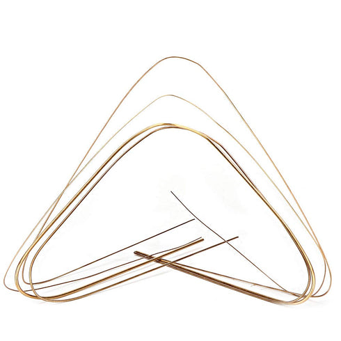 4pcs Gold Silver Copper Welding Rods, 0.5mm 0.7mm 1.0mm 1.5mm, Flexible Durable Soldering Wire for Jewelry Making