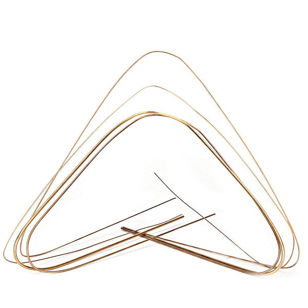 4pcs Gold Silver Copper Welding Rods, 0.5mm 0.7mm 1.0mm 1.5mm, Flexible Durable Soldering Wire for Jewelry Making