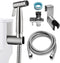 Ikaufen Handheld Bidet Sprayer for Toilet Adjustable Water Pressure Control Bidet Hose