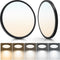 Ultra Thin LED Ceiling Light 12 inch, 24W 2640LM Dimmable Flush Mount