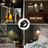 Generic 360 Lights in Sweden Style Remote Wall Lamp with Magnetic Rotation, Peel and Stick Wall Sconce with Remote