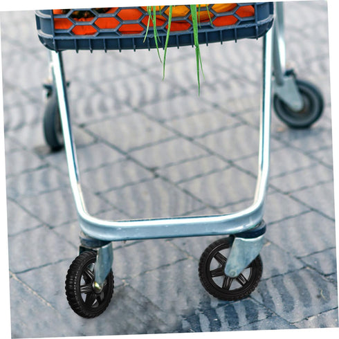 4Pcs IMIKEYA Grocery for Laundry Rolling Cart Replacement Climbing Wheels for Easy Installation Fit for Shopping