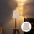 3.5X5.5X5 Inches Cabilock Fabric Drum Lamp Shade with Clip on for Table and Floor Lamps Replacement Lamp Cover Linen