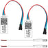 VIPMOON SP110E Bluetooth LED Controller, 2 Pack 5-24V Pixel LED Light Strips