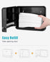 200 Commercial,Black(Folded 9.0" 3.5" AIKE Sheets Multifold Wall Mount Paper Towel Dispenser,with Lock for Home