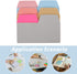 NUOBESTY 1 Pack of 90Pcs 6-Color Divider Sticky Notes, Writable and Repositionable Index Papers