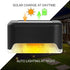 4 Pack Solar Deck Lights, Warm White LED Outdoor Step Light Waterproof, Stairs Lights, Fence Lights, Patio Lights, Pathway Lights by jindaaudio