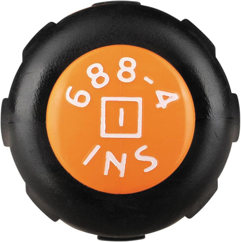 Klein Tools 6884INS Insulated Screwdriver, 1000V #1 Square Tip with 4-Inch Shank, Cushion-Grip Handle