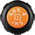 Klein Tools 6884INS Insulated Screwdriver, 1000V #1 Square Tip with 4-Inch Shank, Cushion-Grip Handle