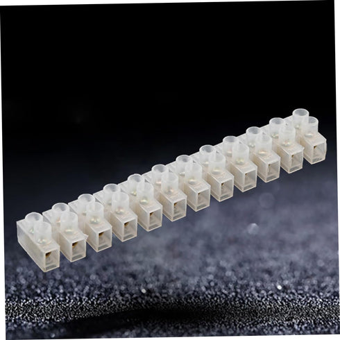 12 10a Terminal Strip Block Position High-Tough Plastic Connector Replacement Brass Firmware Fire-Resistant