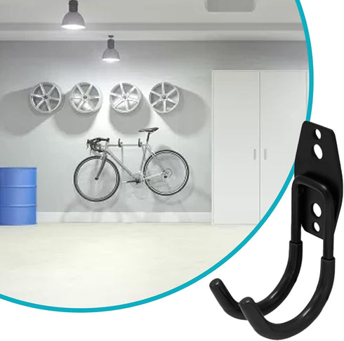 Eagles Garage Hooks, Heavy Duty Tool Hangers for Garage Wall Utility Wall Mount Garage Hooks and Hangers with Anti-Slip Coating Organizing Ladder, Power Tool,Bulk Items(Small Round) by Eagles