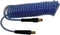 Interstate Pneumatics HR76-010 Clear Blue Polyurethane Recoil Air Hose, 3/8 Inch x 10 Feet