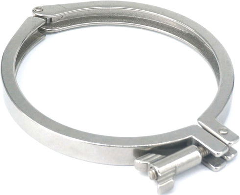 XLIIDKMQX 130mm 304 Ferrule O/D Stainless Casting Tri Clamp Fitting Dairy Brewing Tri