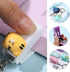 Mini Stapler Set, 5 Pcs Cute Key Chain Stapler with 5 Pcs Staples, Portable for Office