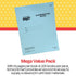 School Smart Examination Blue Book with 8 Pages, 8-1/2 x 11 Inches, Pack of 100
