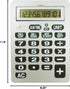 Reizen 12-Digit Jumbo Talking Calculator