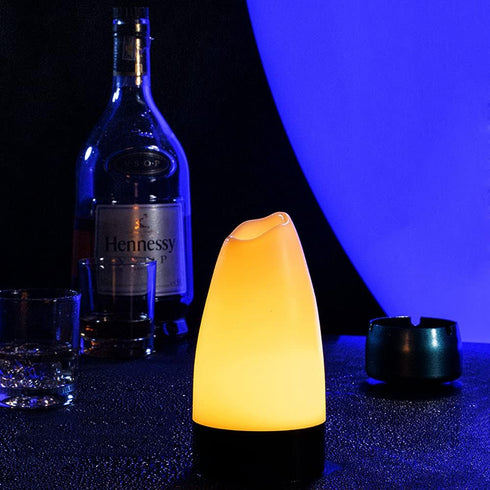 TTBDDDYH Night Light Button Switch Desk Lamp, Rechargeable LED Table Lamp Decorative Creative Multicolor Optional