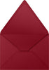 LUXPaper A6 Contour Flap Invitation Envelopes | 4 3/4" x 6 1/2" | Garnet Red | 80lb. Text | 50 Qty