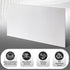 MorningRo 2 430 12 9 Inches 24ga #4 Pcs Stainless Steel Sheet Metal x Metal Plates Panel Brushed Finish Magnetic Mount