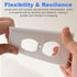 Duplex Wall Plates, Electric Receptacle Outlet Cover, 1-Gang Standard Size 2.76"W x 4.5"H, Glossy White (20 Pack)