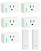 DEWENWILS 200FT Range Remote Control Outlet, No Interference Strong Signal, Indoor Wireless Outlet