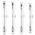 22 Pieces Stainless Steel Lab Spatula Micro Scoop Set, Mixing Spatula for Powders Gel Cap Filler