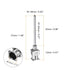 10pcs 15Gauge Stainless Steel Dispensing Needles, 1" All Metal Glue Needle Tube Blunt Tips Luer Lock for Thick Liquids, Ink, Glue, Lab Use