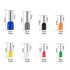 800 Pcs Wire Ferrule Connectors Kit, AWG 22-10 Wire Ferrules Terminals Connectors Kit, Copper Nylon Insulated Cord Pin Ends Crimp Ferrules Connectors Terminals for Electric, Industrial