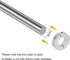 2pcs Double Split Shaft Collar for 25mm Shaft, Set Screw Clamp-On Collars for Machine Tools