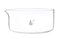 EISCO Crystallizing Dish, 3500ml Flat Bottom with Spout, Borosilicate 3.3 Glass for Laboratory and Kitchen Use