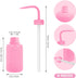 4 Packs 150ml) Tattoo Wash Bottle Water Squirt Squeeze Diffuser Bottles (Pink