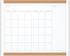U Brands PinIt Combination Dry Erase Board, 16” x 20” with White Frame, Includes Marker and Magnet for Office Supplies