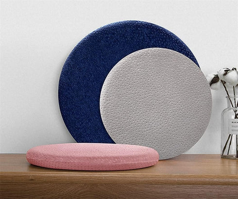 JIQHOHX (Set 1/2/4) 40*40CM(Set 1)) of Round Chair Cushion Round Stool Cushion/Seat Cushion for Dining Chairs