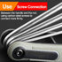 Pocket Screwdriver, Folding Screwdriver Set, 8 in 1 Multitool, Universal Slotted Phillips Screwdriver, 1 Pack 8Pcs