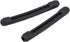 YR Soft Silicone Eyeglasses Temple Tips Sleeve Retainer, 5 Pairs - Anti-Slip Comfort for Glasses, Black