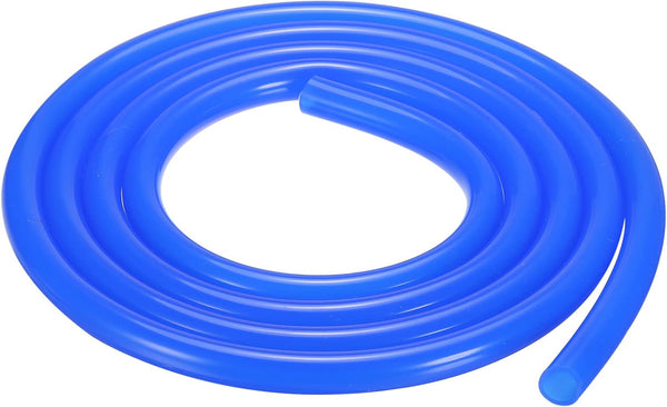 DMiotech 3/8"(9mm) ID 1/2"(12mm) OD 6.6 Feet Blue Silicone Tube, Industrial Tubing for Water Air Pump