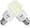 LED Light Bulb, 250W Equivalent, 30W 3750 Lumen, 5000K Cool Daylight White, E26/E27 Medium Base, Pack of 2