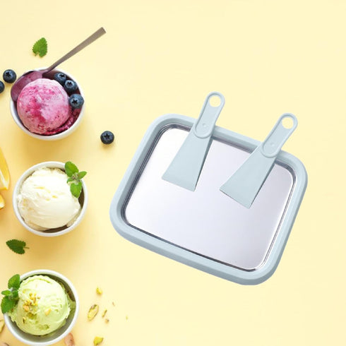 HRYUBTC DIY Instant Ice Cream Maker Easy to Use Ice Cream Maker for Sorbet Gelato