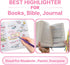Swanson Christian Products Bible Highlighters Pack, Multi Colors, No Bleed (6)