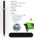 WSD Mechanical Pencils, Magnetic Control Pencil, CNC Machined, Universal 2.0mm Refill, Black