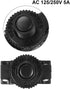 uxcell 5Pcs Thermal Overload Protector AC 125/250V 5A Push Button Reset Circuit Breaker by uxcell