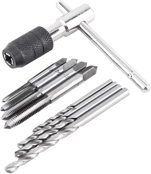9-piece Threading And Tap Tool Set, Essential Thread Tap Tool Set for Professional Projects